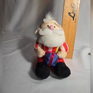 Puffalump Santa 5" Plush Toy Ornament Vintage